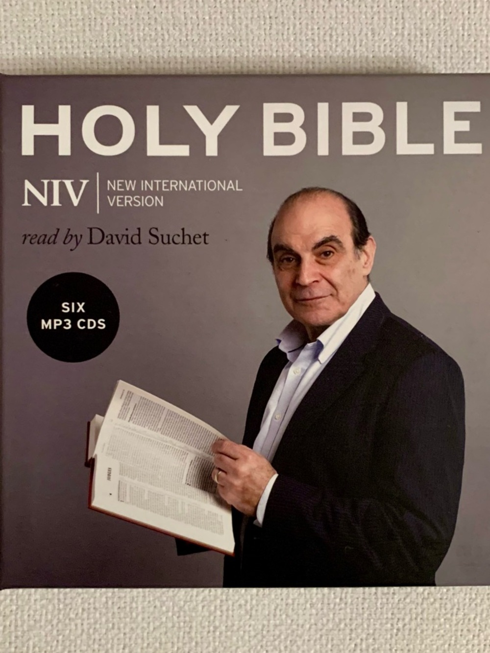 Bible Audiobook MP3 - David Suchet 6 CD set